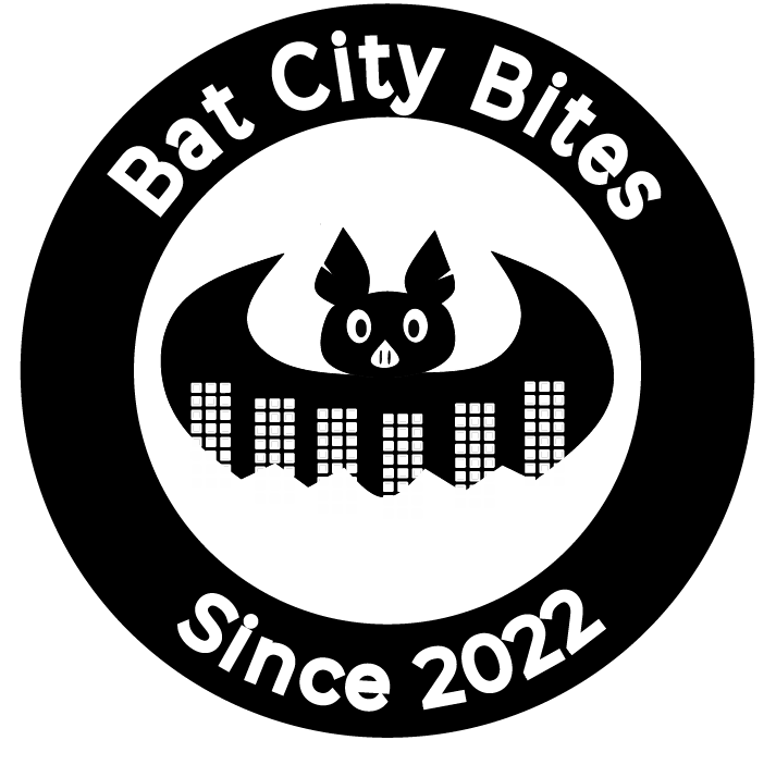 The logo for Bat City Bites